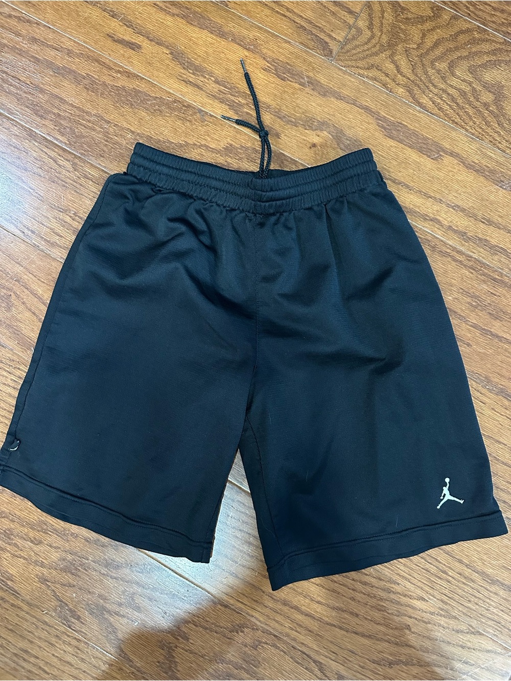 Boys Jordan Black Basketball Training Shorts with Jumpman Logo